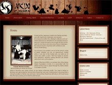 Tablet Screenshot of aikidomumbai.org